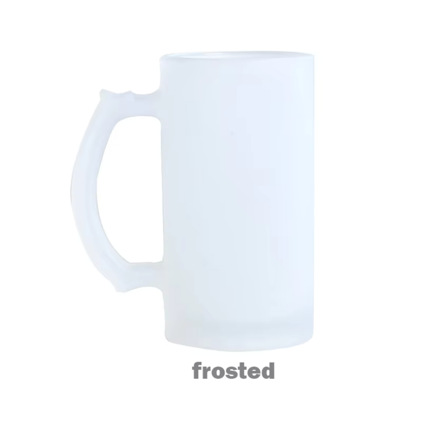 Goku Custom Frosted Glass Mug 16oz